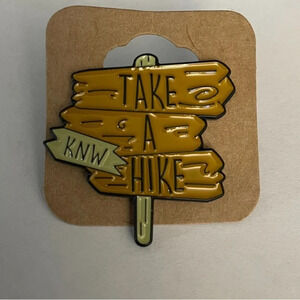 $5 bundled Take A  Hike Enamel Pin